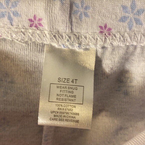 Girls Pajama Bottoms - Picture 2 of 2